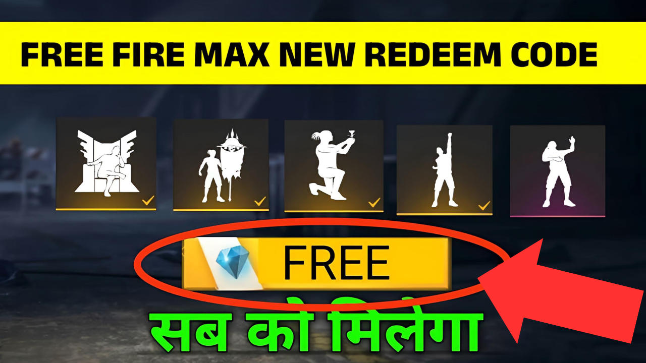 Today Free Fire Redeem Code मिलेगा Dimond और New pet, जल्दी से लूट